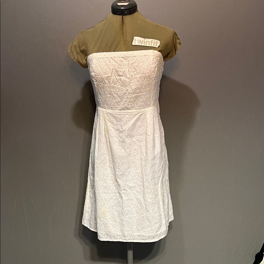 Old Navy Strapless White Dress